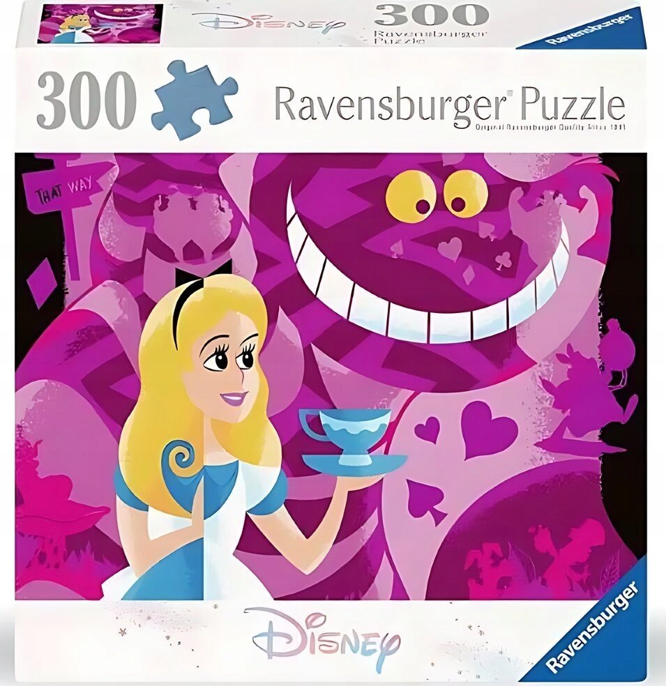 Ravensburger Puzzle 2D 300 Alicja w Krainie Czarów