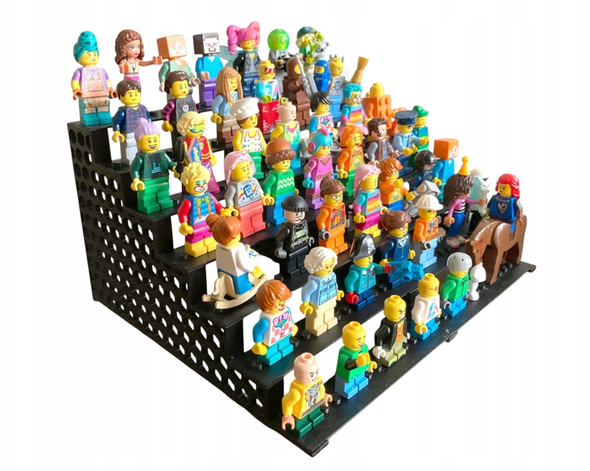 Podstawka na Minifigurki LEGO - Elegancki Stojak Display do Klocków