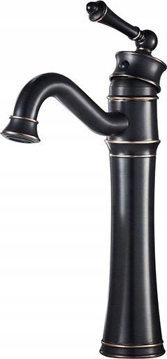 Bateria umywalkowa Rea Vintage stojąca czarny (REA-B0227)