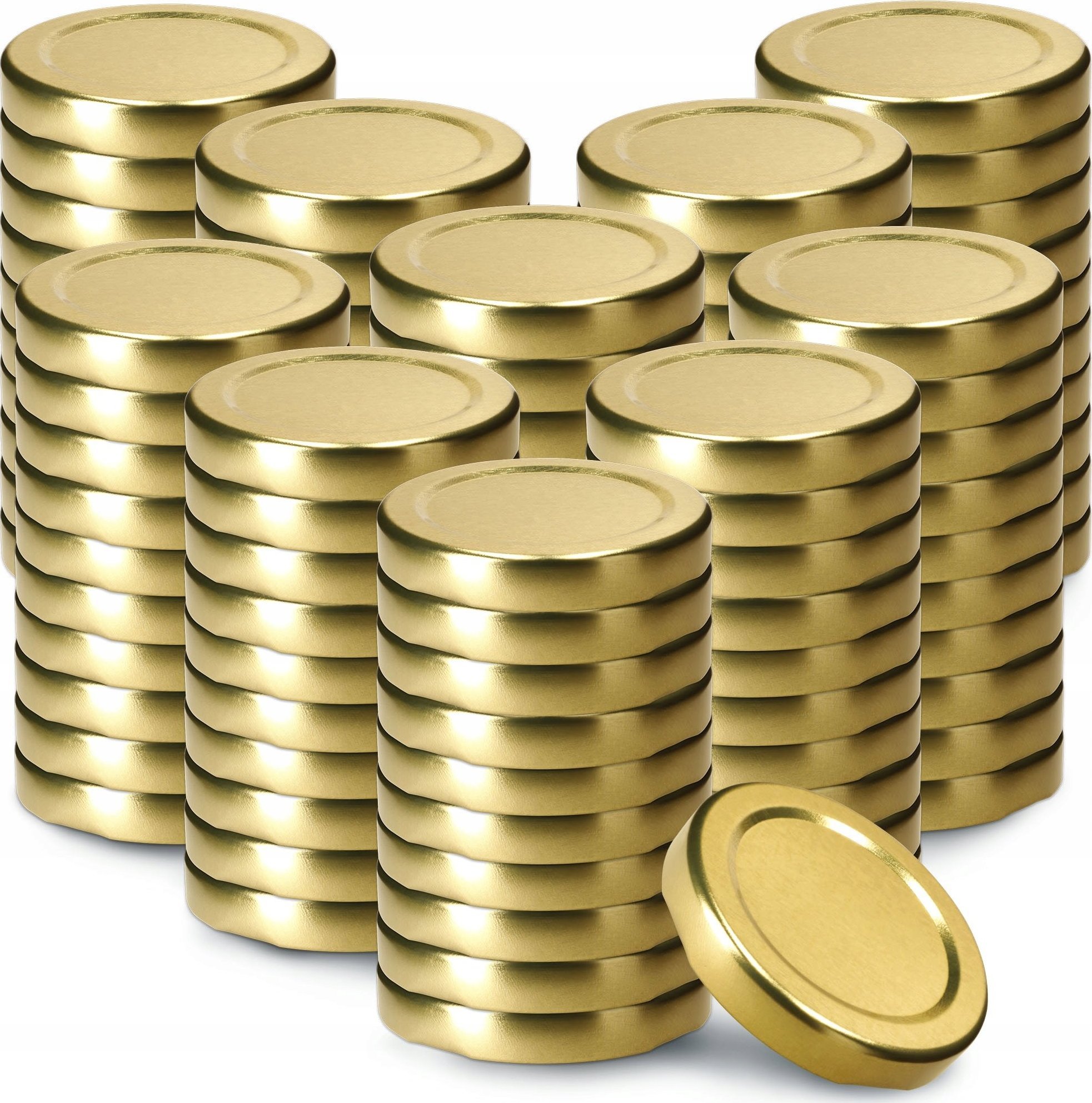 Kadax Zakrętki Do Słoików Butelek Wieczka 100 szt fi 53