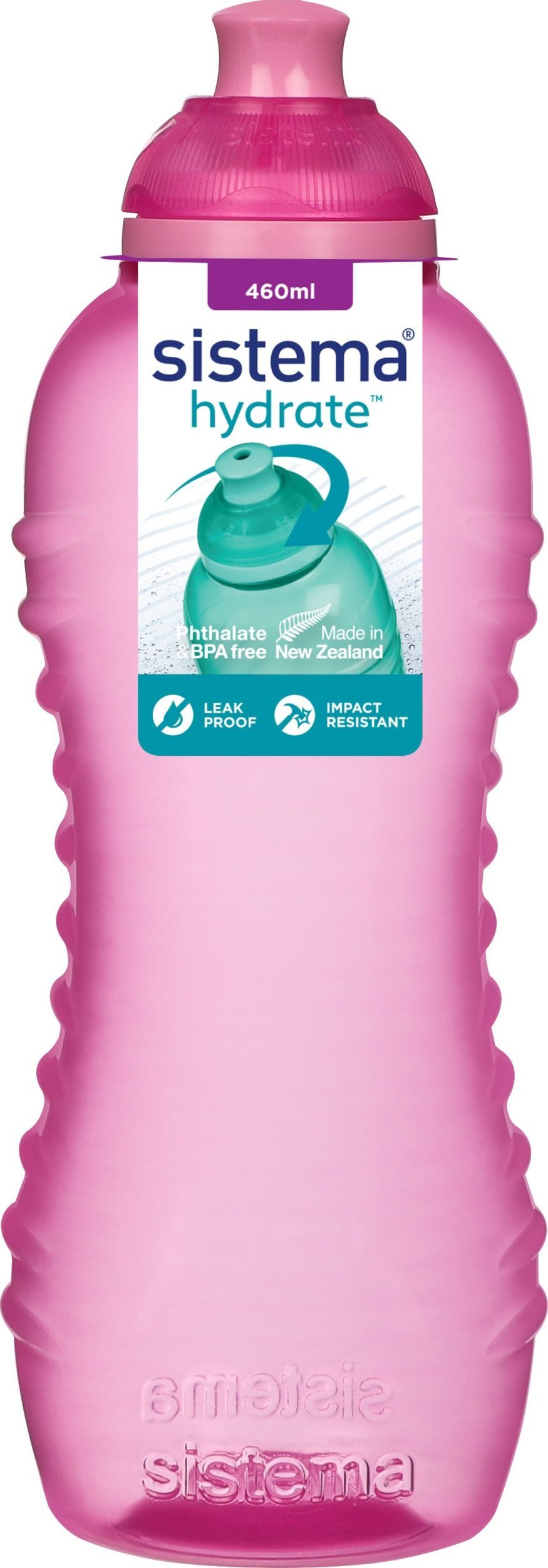 Sistema System - Twist `n`sip 460 ml - Pink