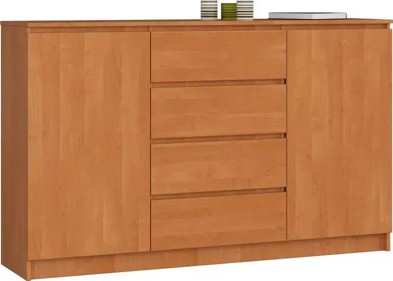 Elior Komoda do biura z szufladami i pólkami olcha - Gambi 3X