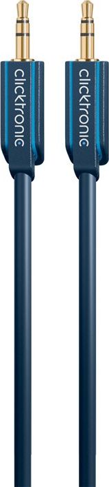 Kabel Clicktronic Jack 3.5mm - Jack 3.5mm 5m granatowy (JAB-1339084)