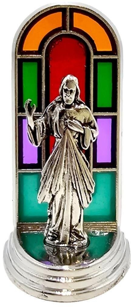 Witrażyk Jezus Miłosierny 6,5cm