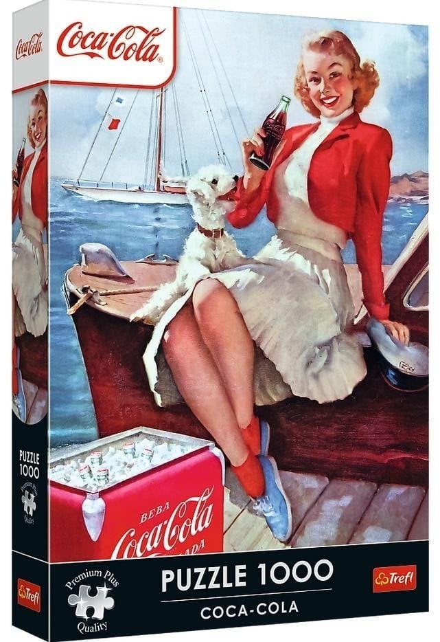 Puzzle 1000 Coca-Cola: Czas na przerwę TREFL