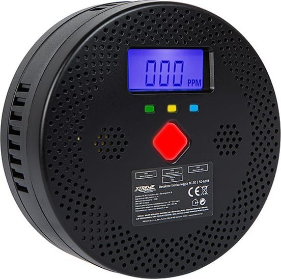 50-628# Detektor czujnik czadu tc30 2xaa wifi tuya