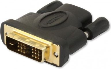 Adapter AV Techly HDMI - DVI-D czarny