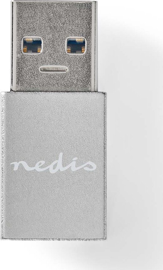 Adapter USB Nedis Nedis CCTB60925AL zmieniacz płci / kabli USB A USB C Srebrny