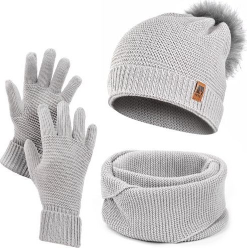HEYO Zimowy zestaw damski czapka komin rękawiczki HZ0003 Heyo uniwersalny