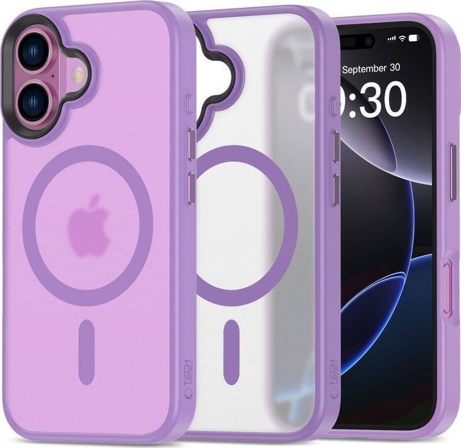 Tech-Protect Etui IPHONE 16 Tech-Protect Magmat MagSafe Matte Mauve