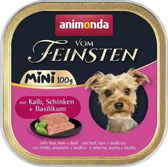 Animonda Animonda vom Feinsten Karma Dla Psa Mini Cielęcina 100g