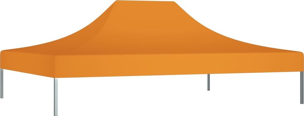 vidaXL VidaXL Dach do namiotu imprezowego, 4 x 3 m, pomarańczowy, 270 g/m