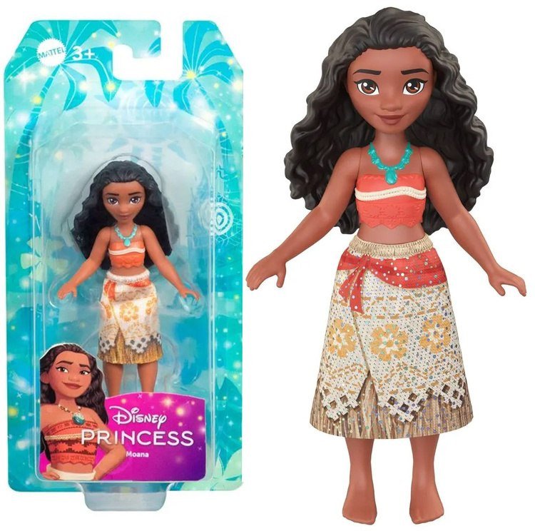Jokomisiada Mattel Disney Princess Lalka mini księżniczka Vaiana: Skarb oceanu ZA6047