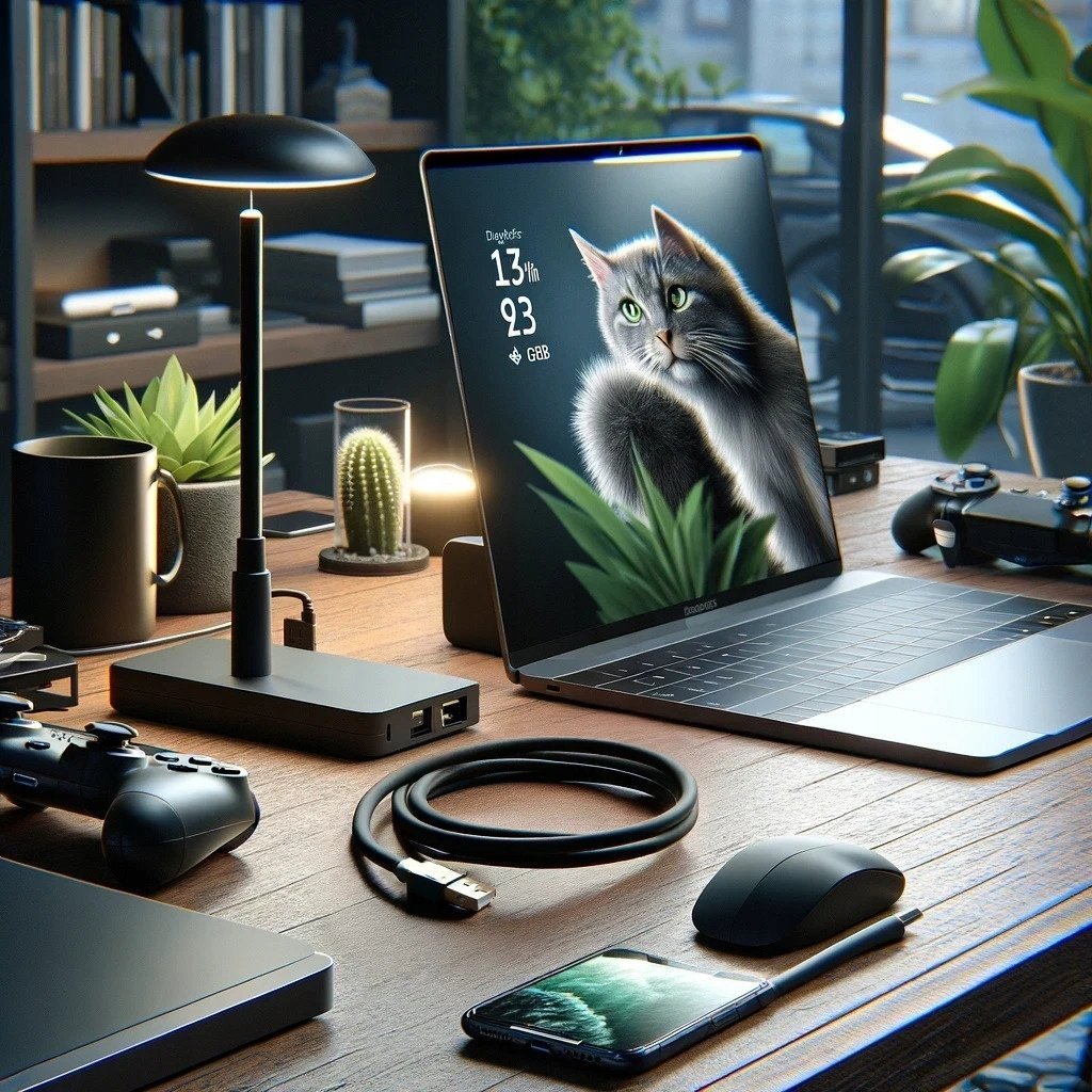 Adapter AV Co2 CO2 PRZEJŚCIÓWKA USB-C ETHERNET ADAPTER KARTA SIECIOWA LAN GIGABIT RJ45 1000MBPS