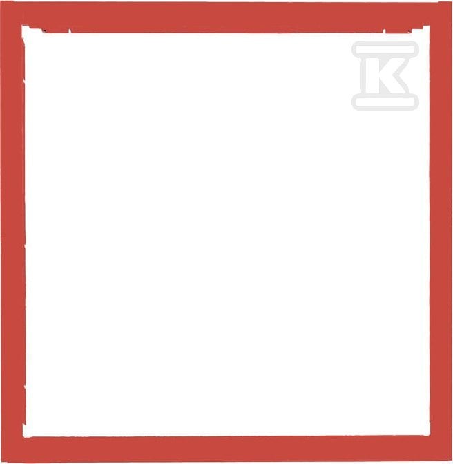 Gras Ramka SG B do hydrantu SLIM GREEN czerwona (780X780)