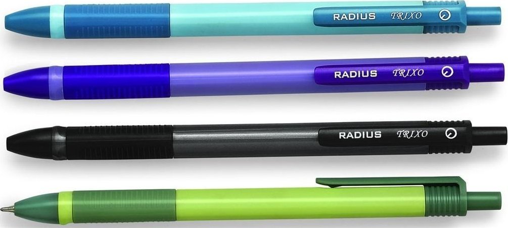 SCHEMAT Długopis kulkowy Trixo Klikany 0,7mm nieb (36szt)