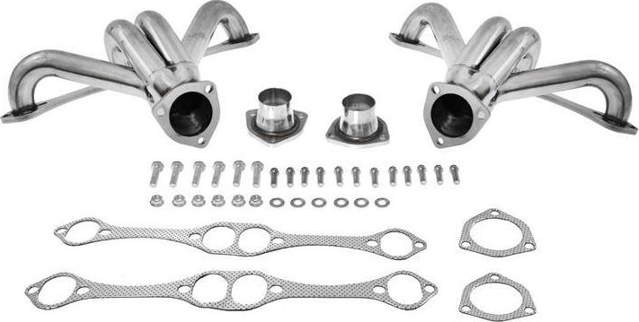 TurboWorks_D Kolektor wydechowy Chevy Small Block V8 304SS