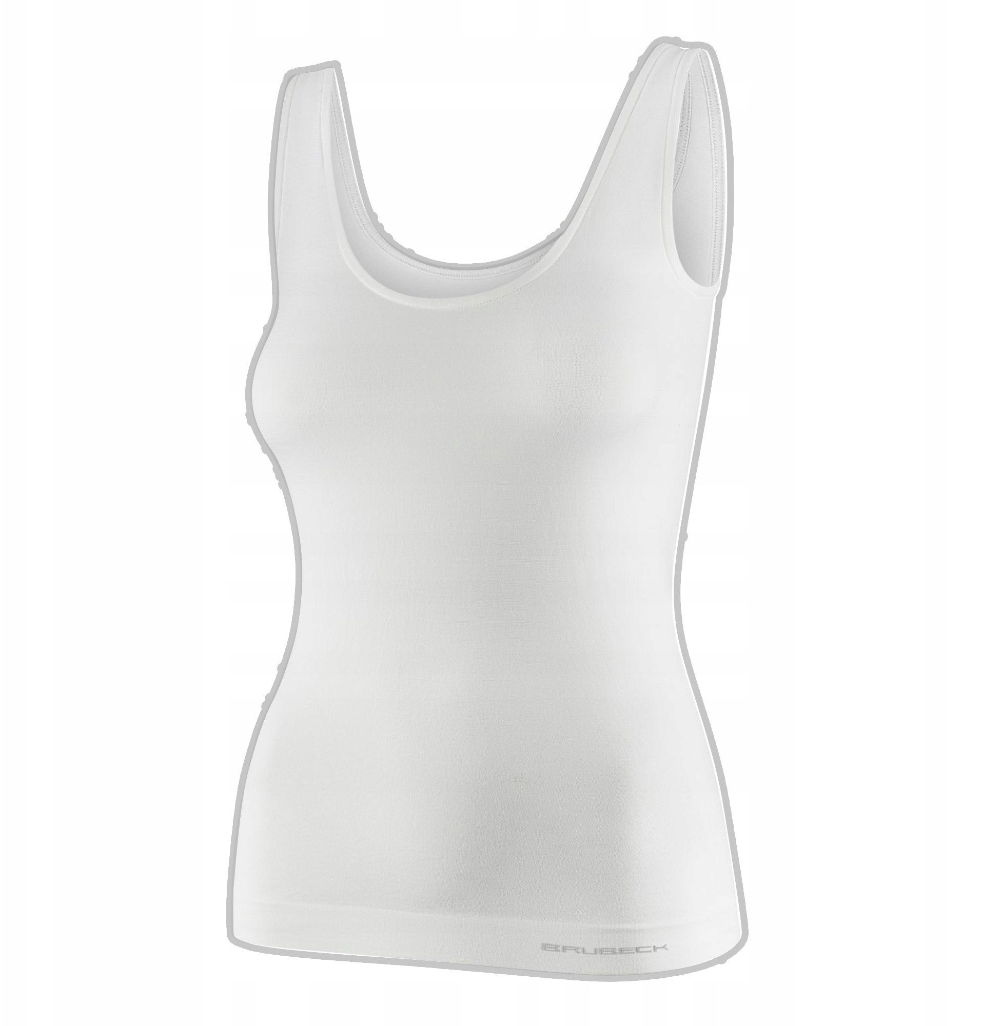 TA1059W Koszulka damska bez rękawów COMFORT MERINO kremowy L