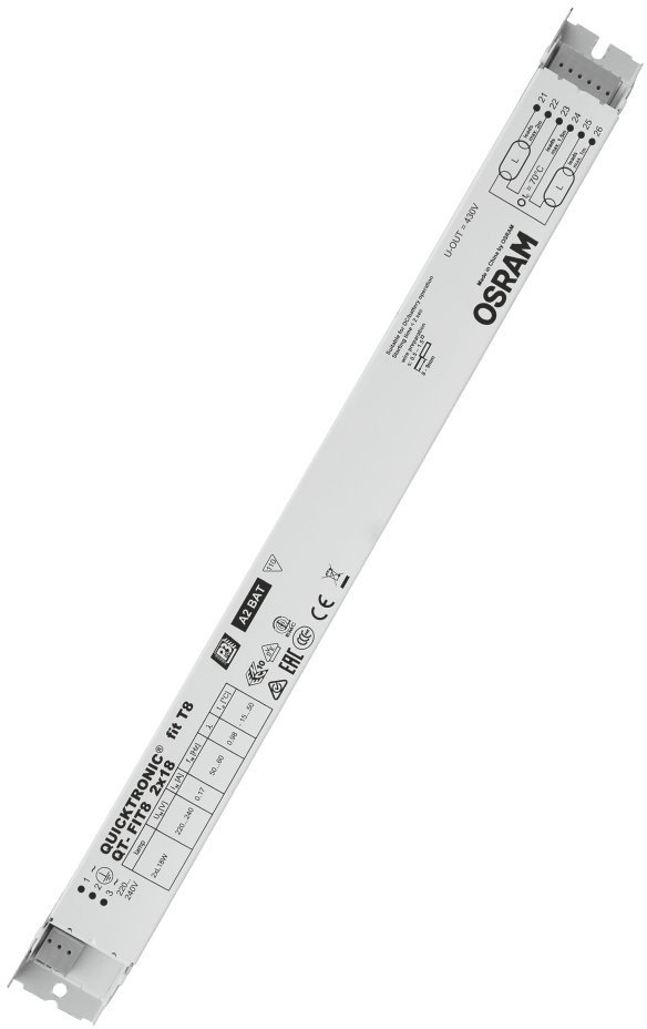 OSRAM Statecznik Elektroniczny Quicktronic Fit 2x18W Osprzęt do Oświetlenia