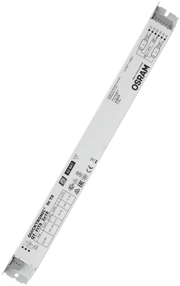 OSRAM Statecznik Elektroniczny Quicktronic Fit 2x18W Osprzęt do Oświetlenia