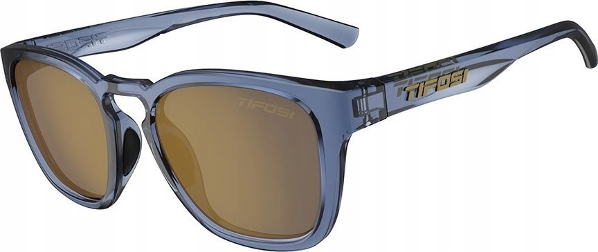 TIFOSI Okulary SMIRK crystal denim (1 szkło Gold Mirror 17,1% transmisja światła) (NEW)