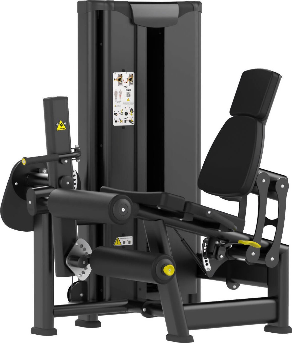 UnderFit Maszyna siłowa do ćwiczeń mięśni dwugłowych uda w pozycji siedzącej UF11087 UNDERFIT