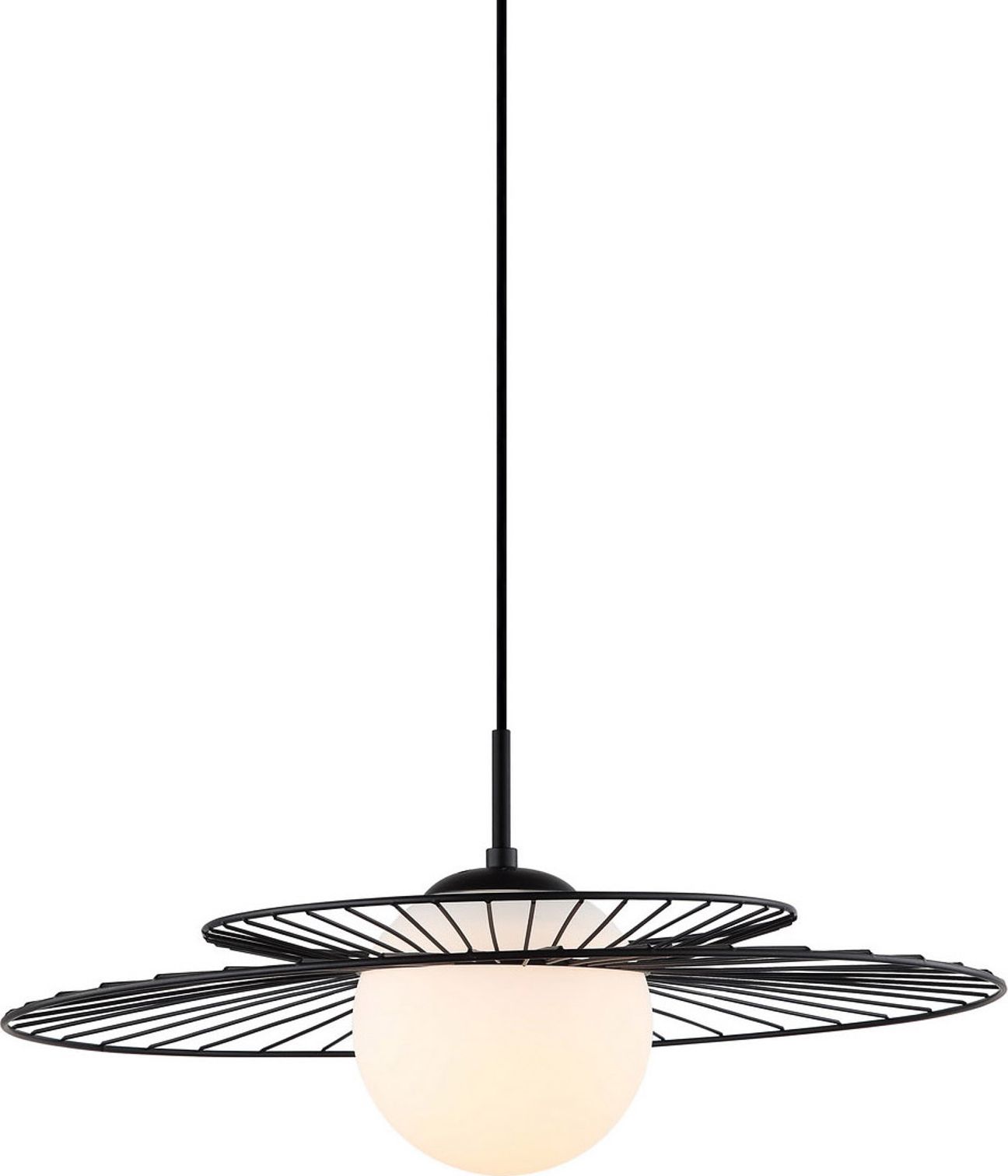 Lampa wisząca Italux Sarah MDM-4000/1 BK