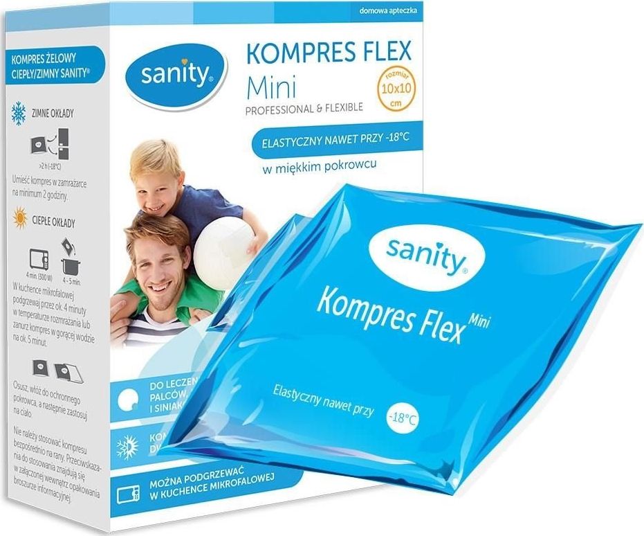 Albert Polska Kompres Flex Mini SANITY (10x10cm) 1szt.
