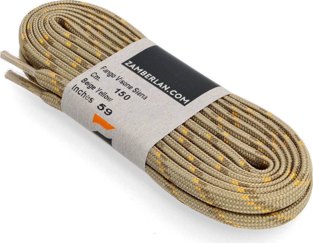 Zamberlan Sznurówki Zamberlan Flat Lace - beige/yellow 125 cm