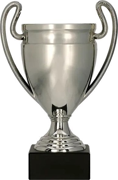 Victoria Sport Puchar plastikowy srebrny