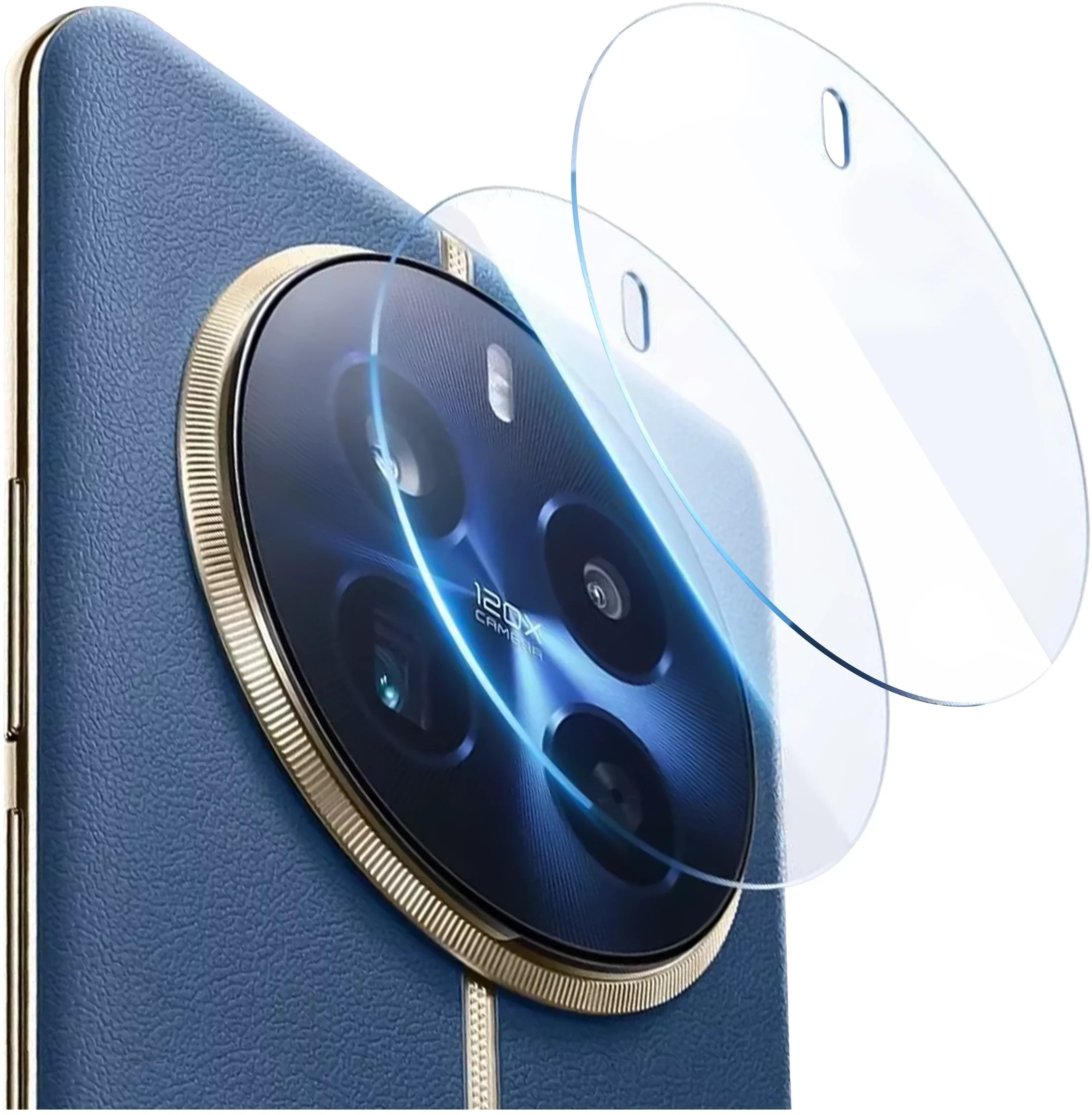 Alogy 2x Szkło hartowane na obiektyw aparat do Realme 12 PRO / Realme 12 PRO+ PLUS 5G przezroczyste