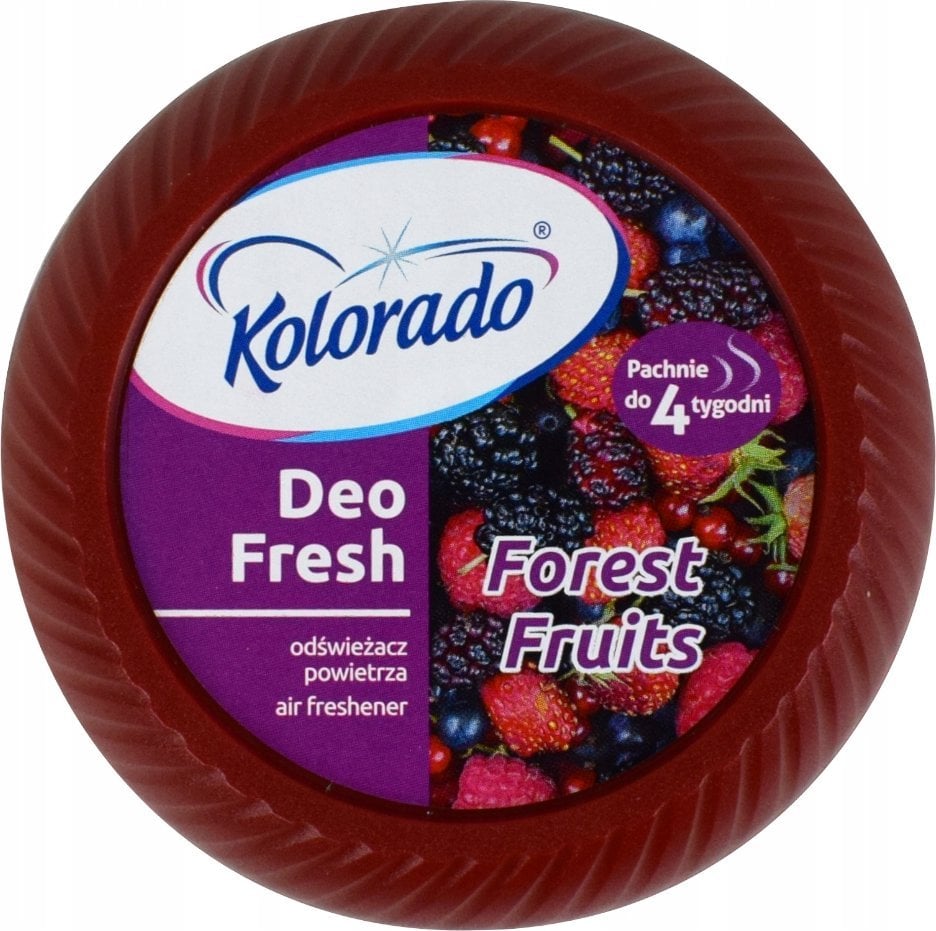 Kolorado Kolorado Deo Fresh - Odświeżacz powietrza w żelu, 150 g - Owoce leśne