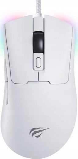 Przewodowa mysz gamingowa HAVIT MS966 RGB (biała)