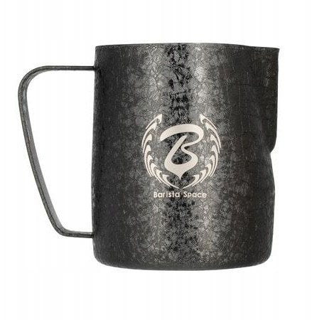 Barista Space Barista Space - Dzbanek do mleka Ice Grain Black 600 ml