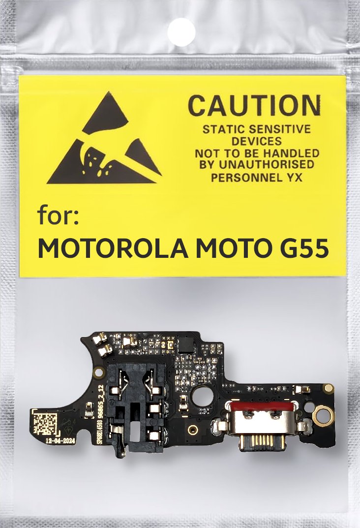 Płytka Ładowania do Motorola Moto G55 USB Oryginał Zila XT2435-2 (5904858346936)