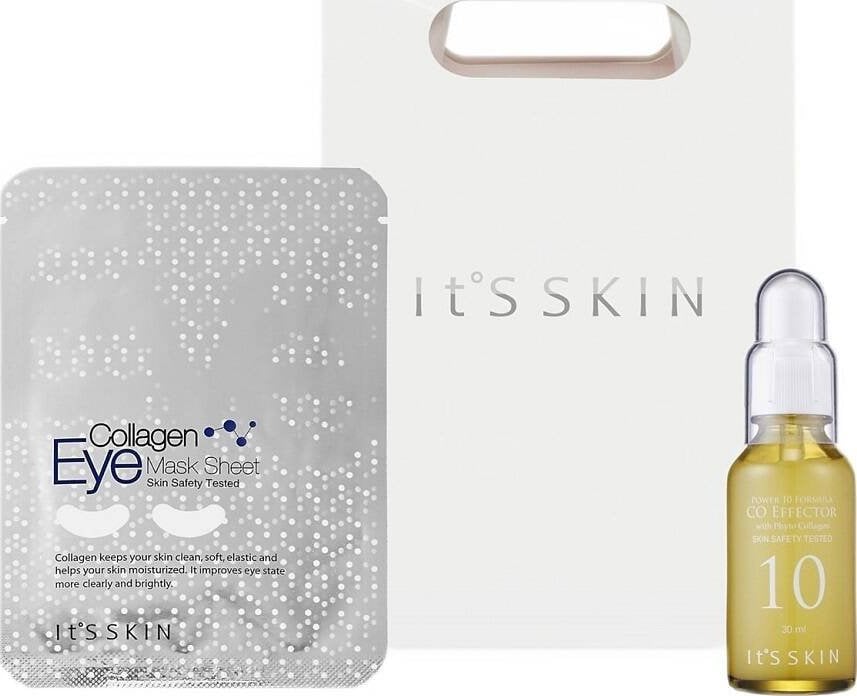 Its Skin Beauty Elasticity Gift Set zestaw ujędrniające serum do twarzy 30ml + kolagenowe płatki pod 3g