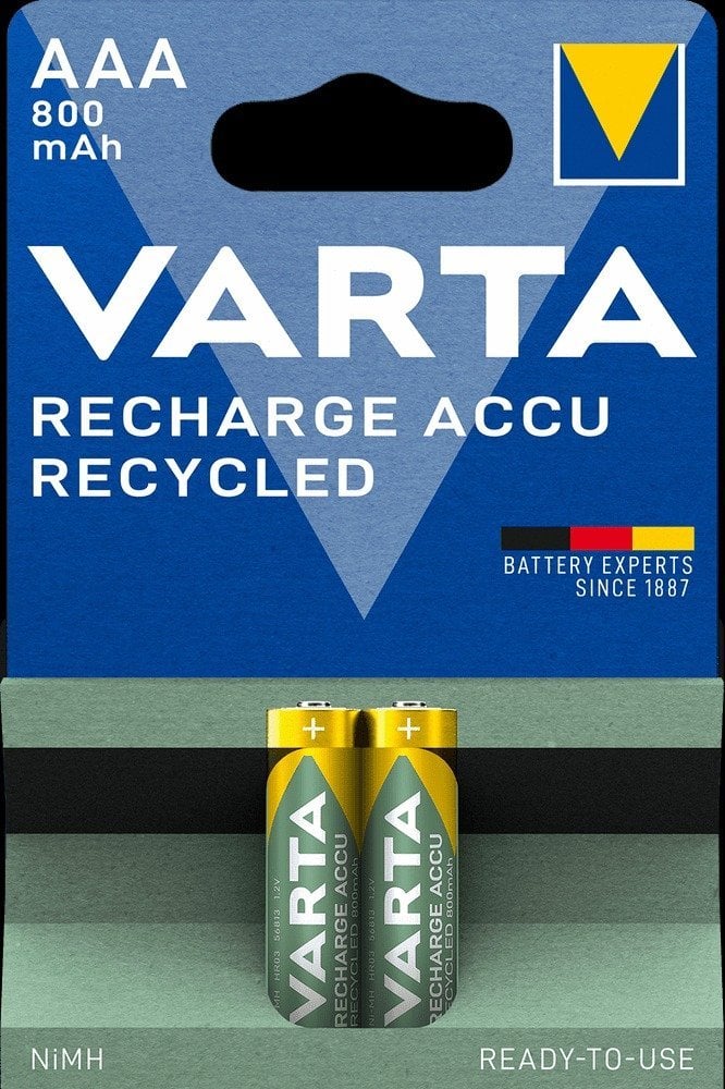 Varta Akku RECHARGE AAA HR03 800mAh 2St.