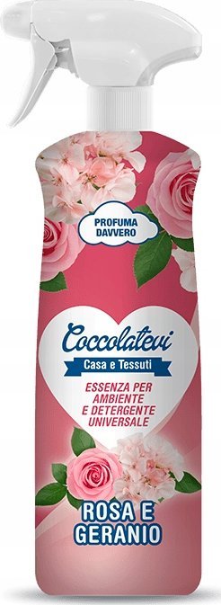 Coccolatevi Uniwersalny środek czyszczący Róża i Geranium 750 ml