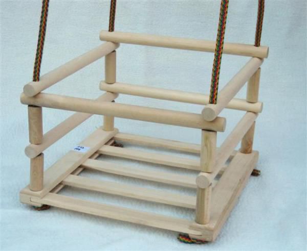 Huśtawka Malimas Huśtawka szczebelkowa Drewniana Hudre