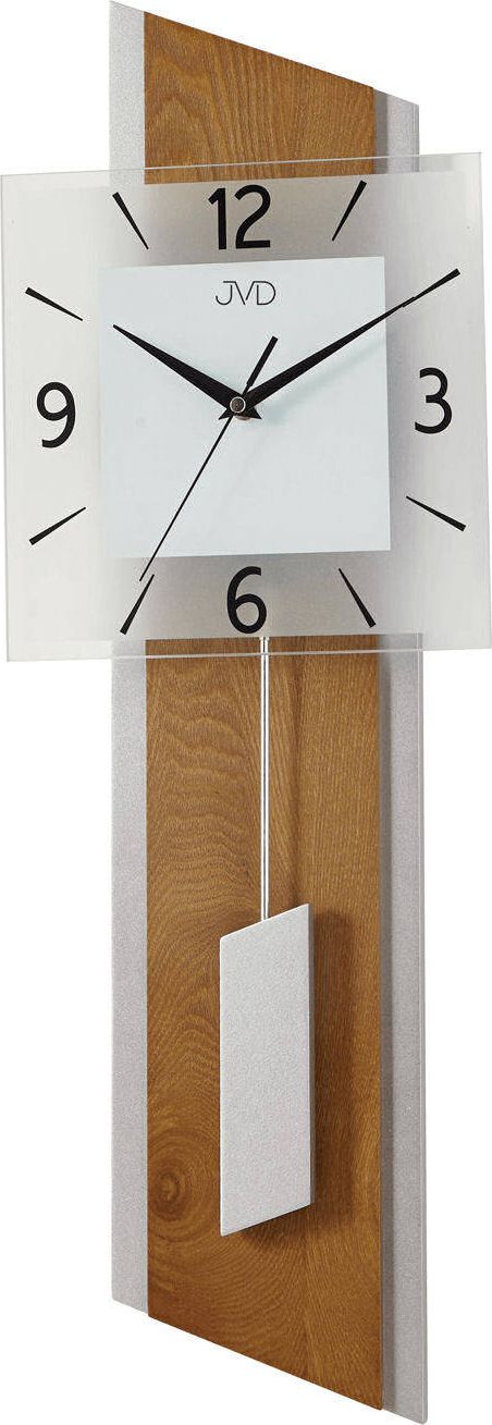 JVD Zegar ścienny z wahadłem JVD NS19052.1 Cichy mechanizm uniwersalny