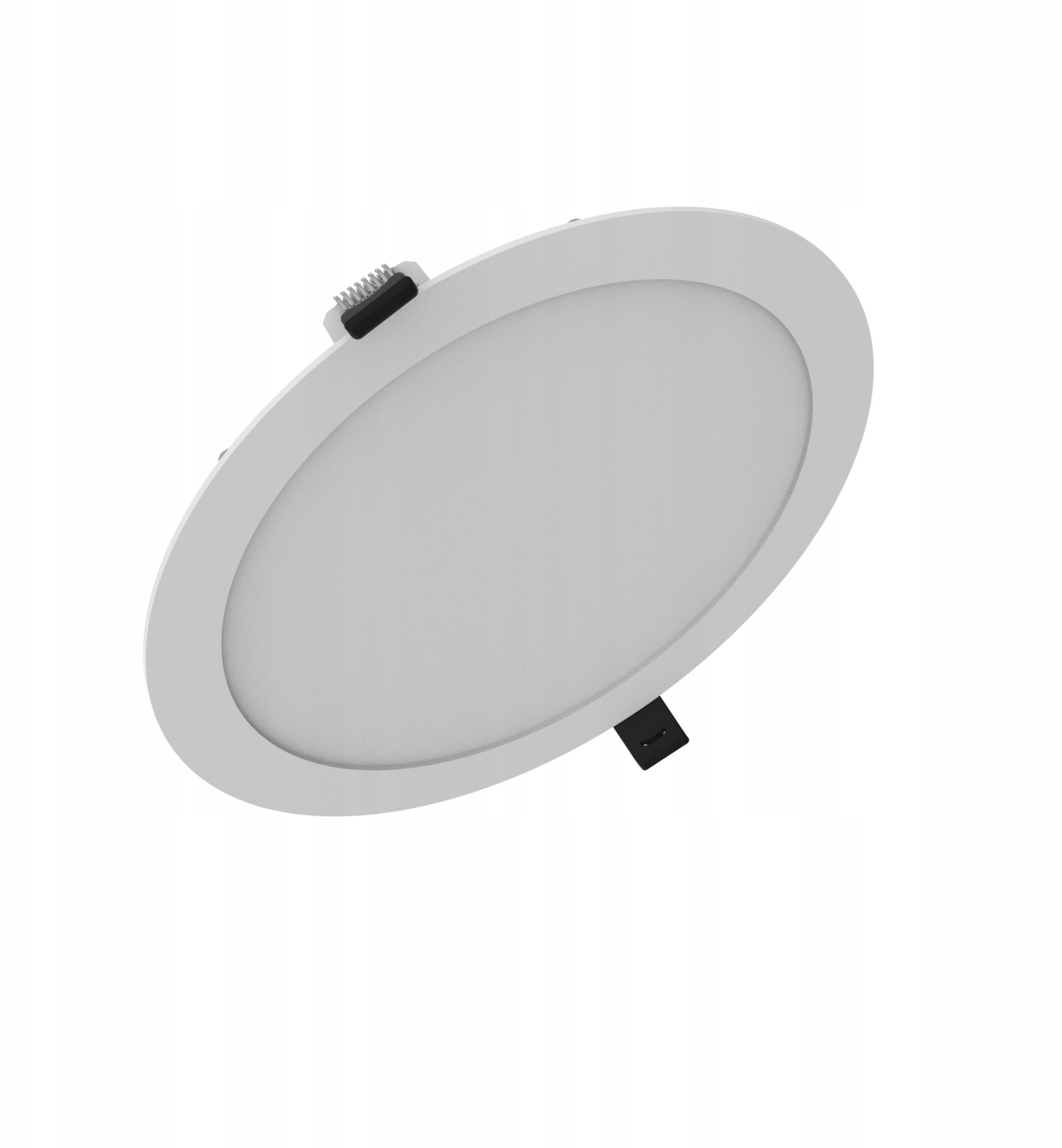 V-TAC Oprawa DOWNLIGHT SLIM ALU D205 V 19W/14,3W/9,5W 1900lm/1430lm/950lm 3000K/4000K MS IP44 biała 4099854441844