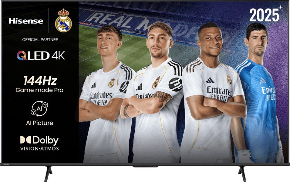 Hisense 55E7Q PRO Telewizor 139,7 cm (55") 4K Ultra HD Smart TV Wi-Fi Czarny 330 cd/m²