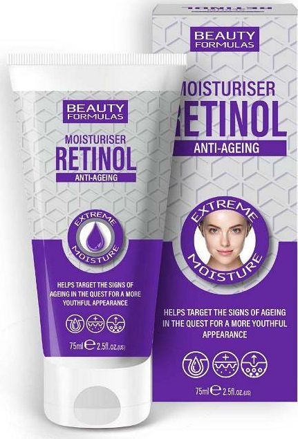 Beauty Formulas Retinol Anti-Ageing Moisturiser nawilżający krem do twarzy 75ml