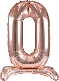 Arpex Balon foliowy stojący różowe złoto 0 90cm