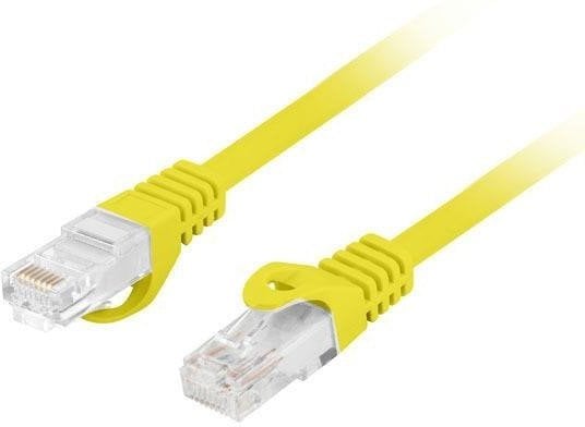 PATCHCORD KAT.6 UTP LSZH CU 5M ŻÓŁTY FLUKE PASSED LANBERG