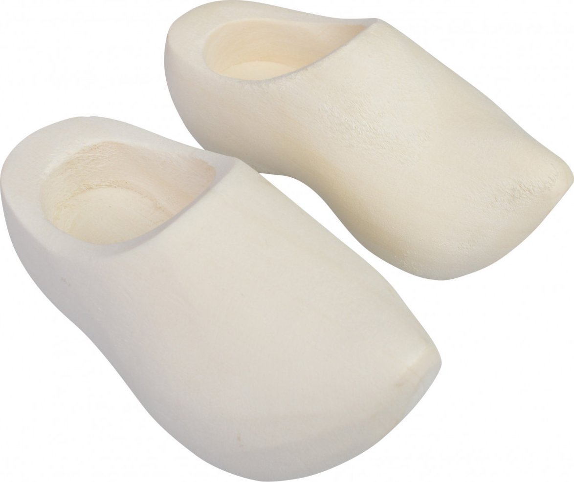 Usorteret Træsko par 12cm