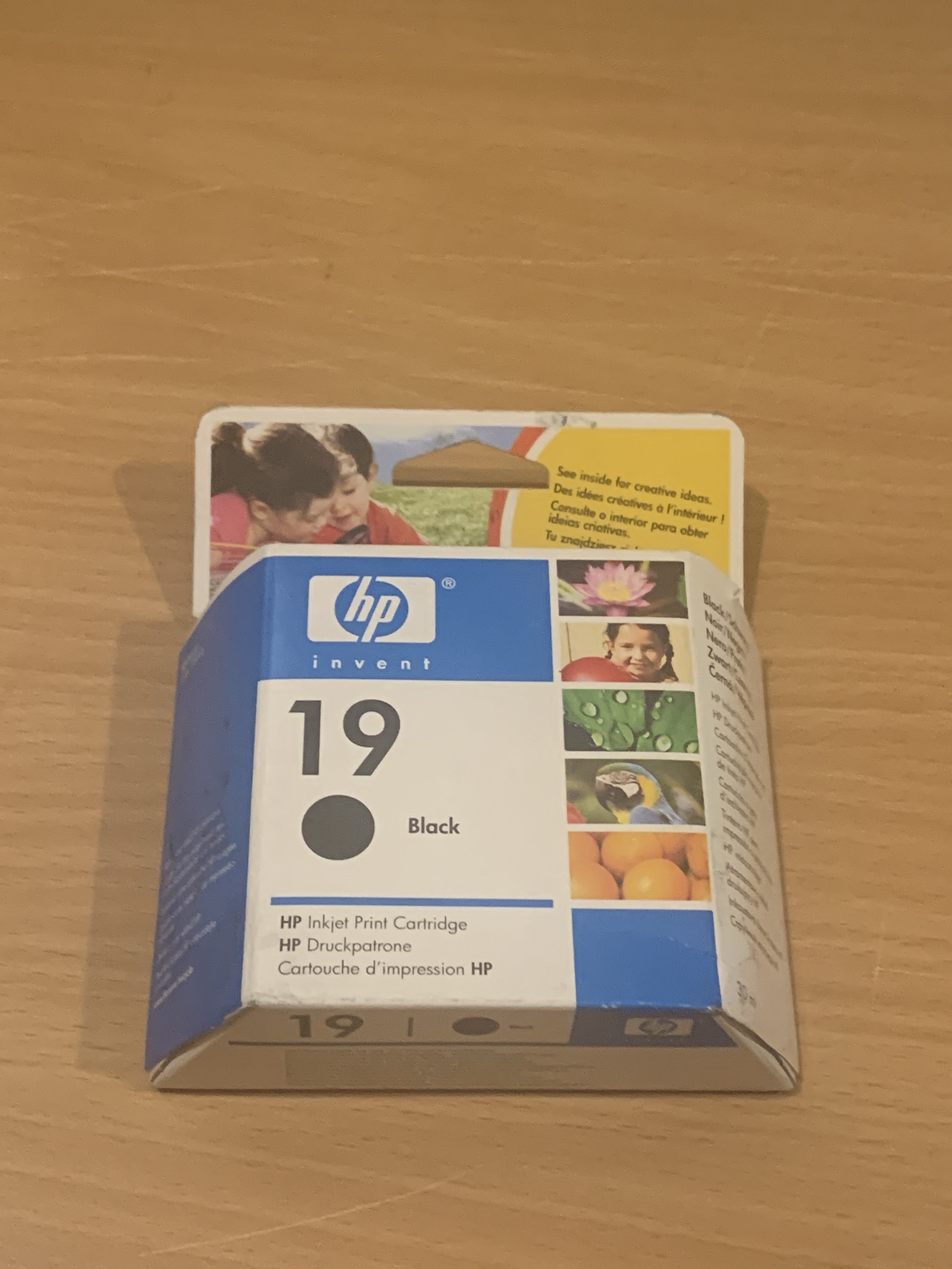 Tusz HP Tusz oryginalny HP 19 C6628AE 30 ml black