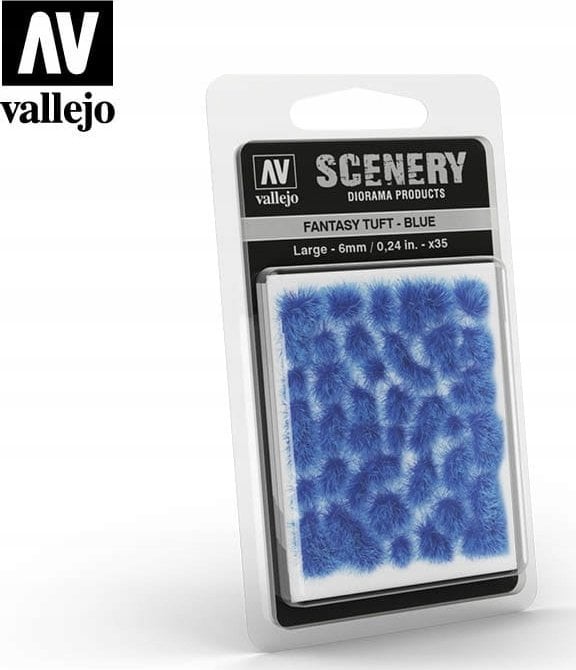 Vallejo Vallejo: Scenery - Fantasy Tuft - Blue (6 mm)x35