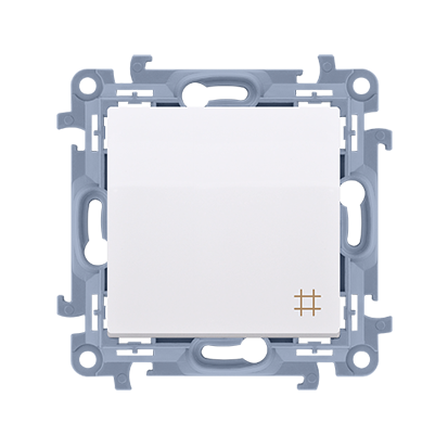 Kontakt-Simon Łącznik krzyżowy biały 10AX (CW7.01/11)