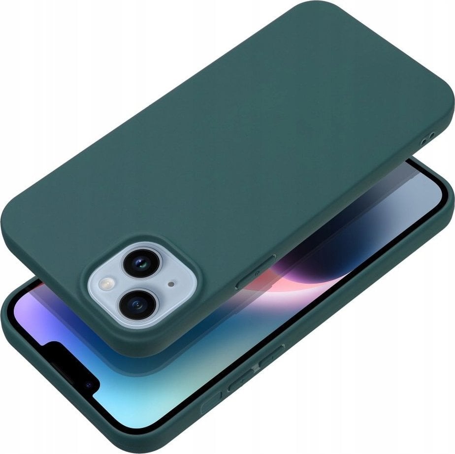 Futerał MATT do SAMSUNG A36 5G ciemnozielony